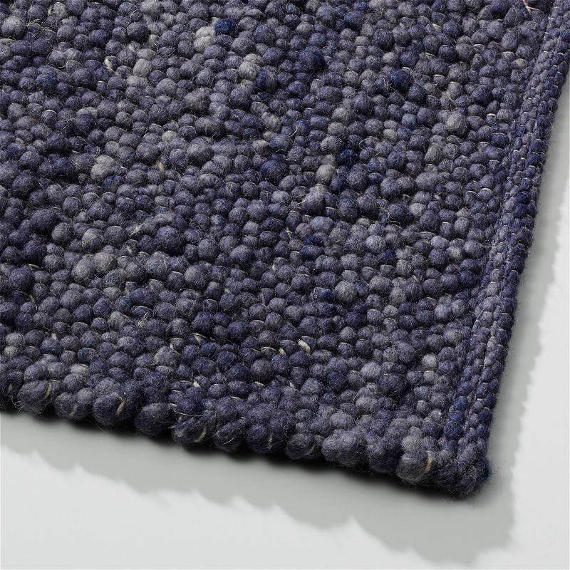 Perletta vloerkleed Pebbles in de kleur Denim 459.