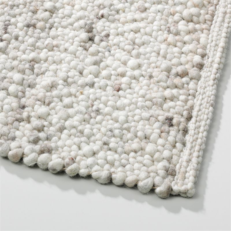 Perletta vloerkleed Pebbles in de kleur Dune 463.