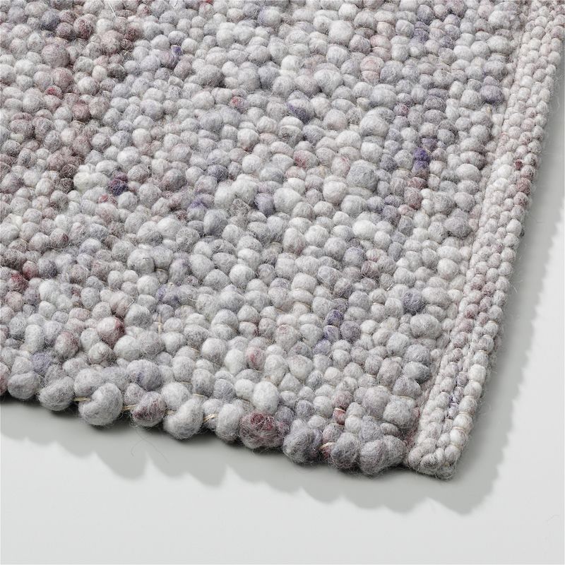 Perletta vloerkleed Pebbles in de kleur Lavender 491.