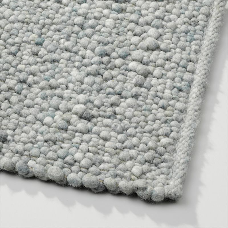 Perletta vloerkleed Pebbles in de kleur Mint 343.