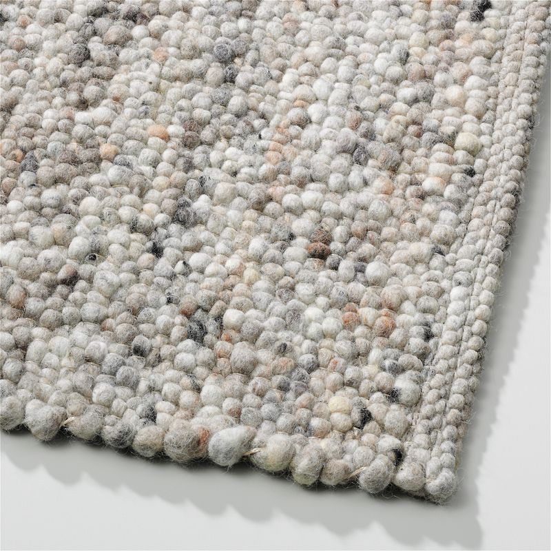 Perletta vloerkleed Pebbles in de kleur Rock 469.