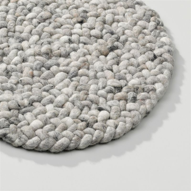Perletta vloerkleed Roundabout in de kleur Cement 332.
