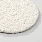 Perletta vloerkleed Roundabout in de kleur Opal 100.