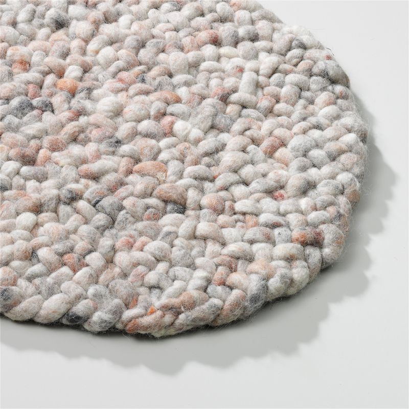 Perletta vloerkleed Roundabout in de kleur Oyster 472.