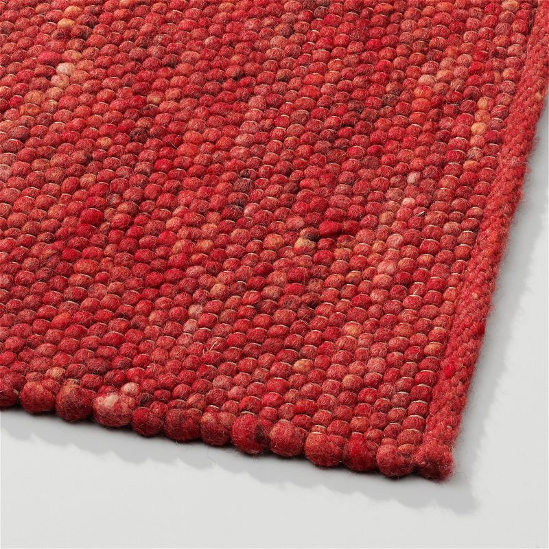 Perletta vloerkleed Salsa in de kleur Ruby 010.