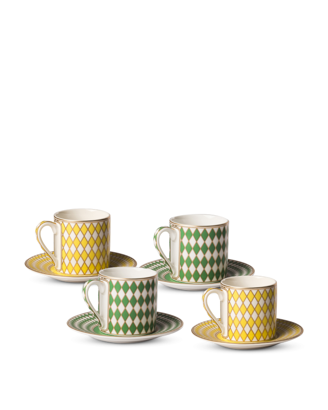 Pols Potten Chess espressokopjes.