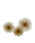 Pols Potten Prickle L goud sfeerbeeld.