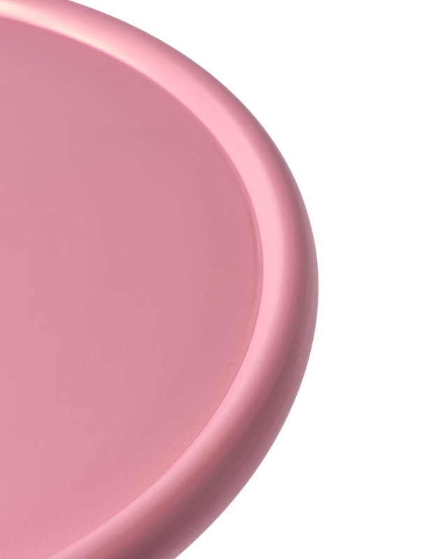 Pols Potten Twister bijzettafel roze close-up.