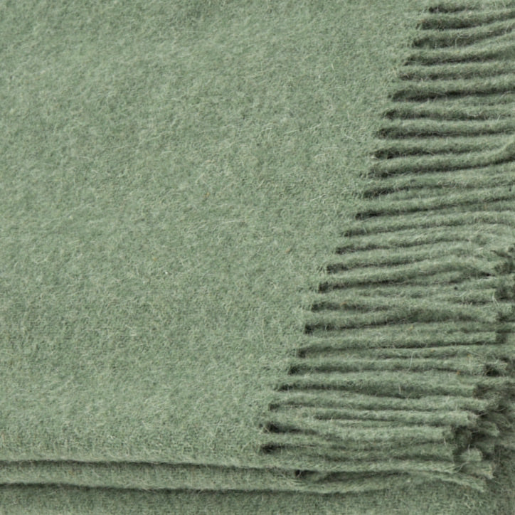 Raaf Plaid Zelandia Groen close-up.