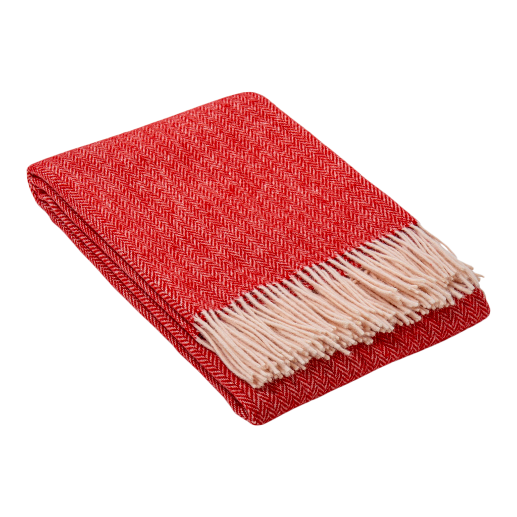 Raad plaid Cherry rood.