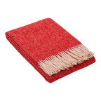 Raad plaid Cherry rood.