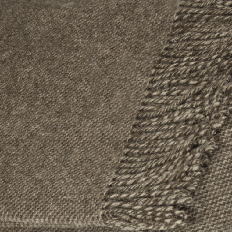raaf plaid schaap bruin close-up.