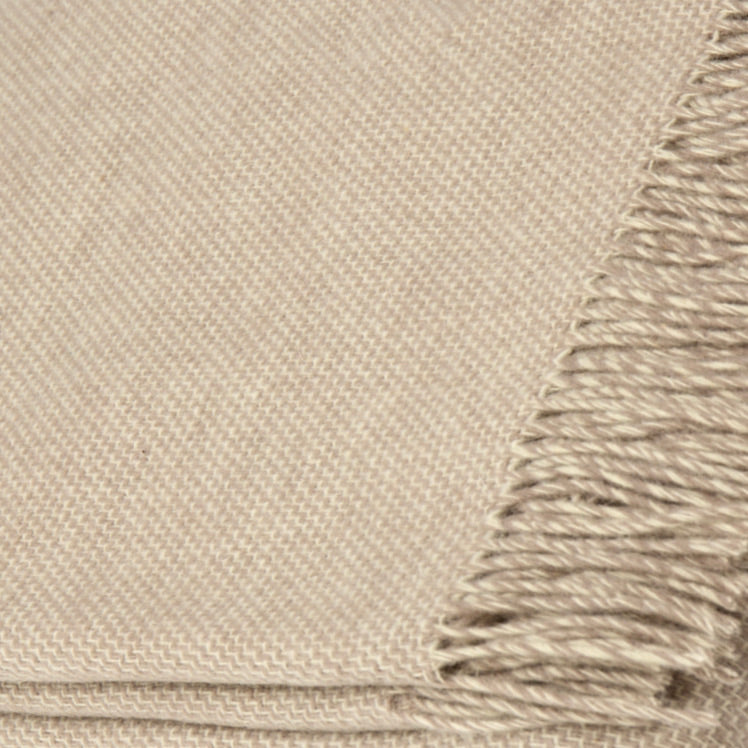 raaf plaid schaap taupe close-up