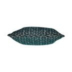 Raaf sierkussen Pascal zijkant.