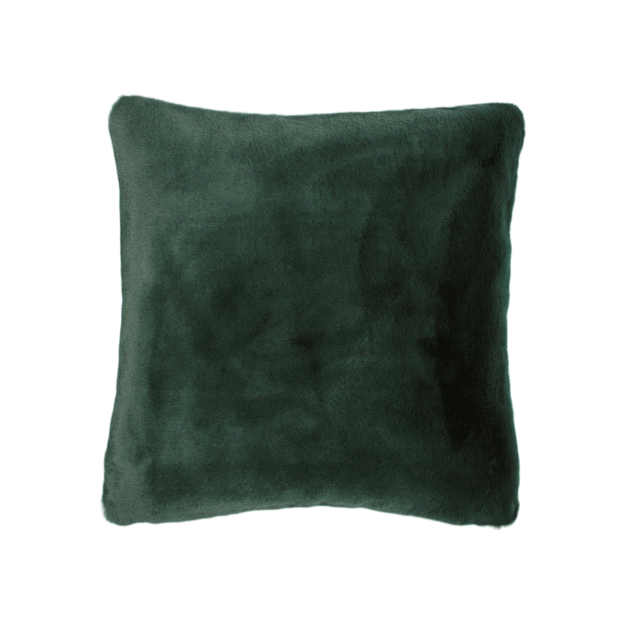 Raaf sierkussen Bontje donkergroen 40 x 40 centimeter.