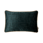 Raaf sierkussen Packman petrol 35 x 50 centimeter.