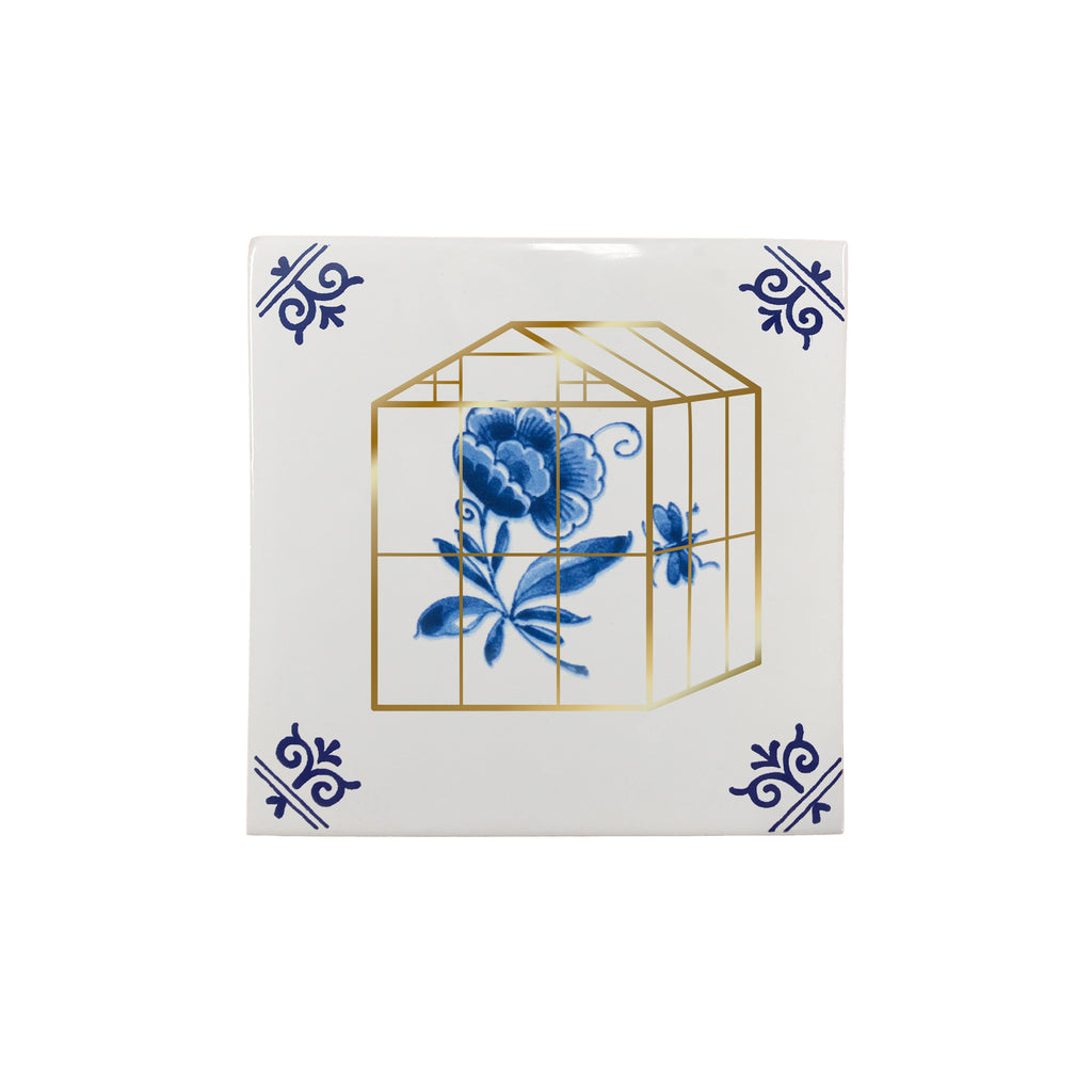 Royal Delft Goldie Tiles - Uit de kas