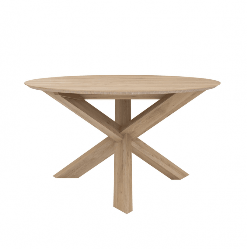 Ethnicraft Circle eettafel Rond