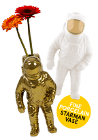 Seletti Starman vaas goud