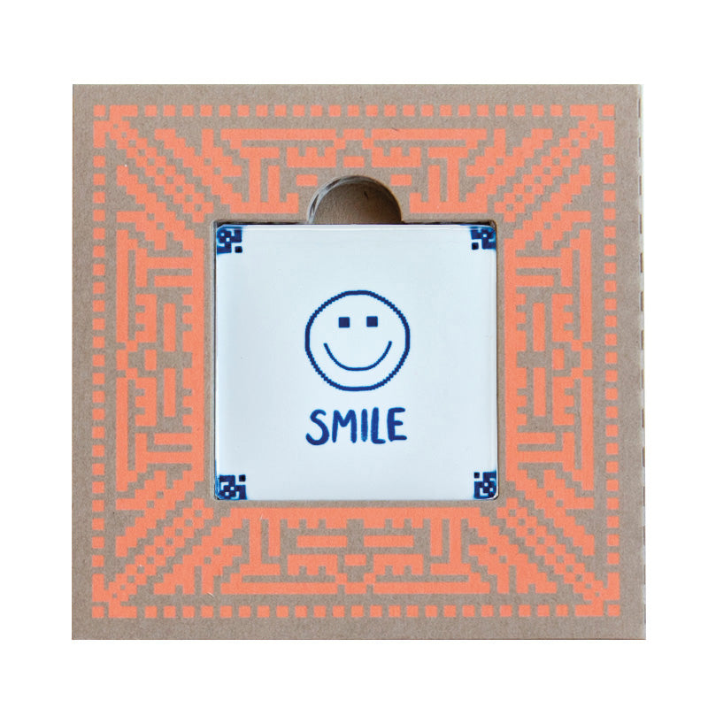 Storytiles Smile tegelkaart verpakking.