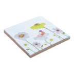 Storytiles Surrounded by Flowers tegeltje schuine foto.