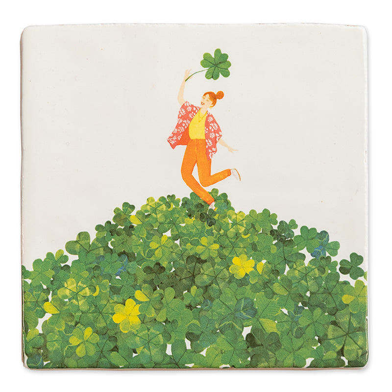 Storytiles Vind Je Geluk tegeltje