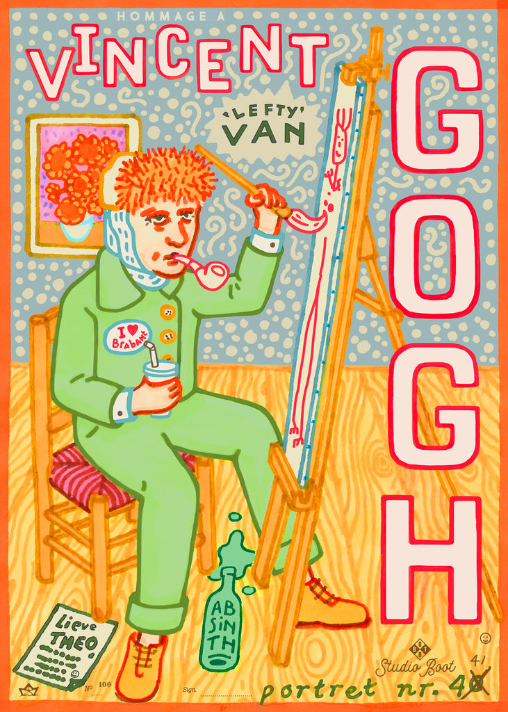 Studio Boot Vincent van Gogh poster.