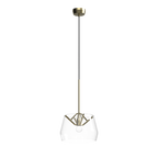 Tonone Atlas hanglamp in de kleur transparent.