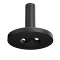 Tonone Beads Direct plafond- en wandlamp inside in de kleur smokey black.