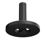 Tonone Beads Direct plafond- en wandlamp inside in de kleur smokey black.