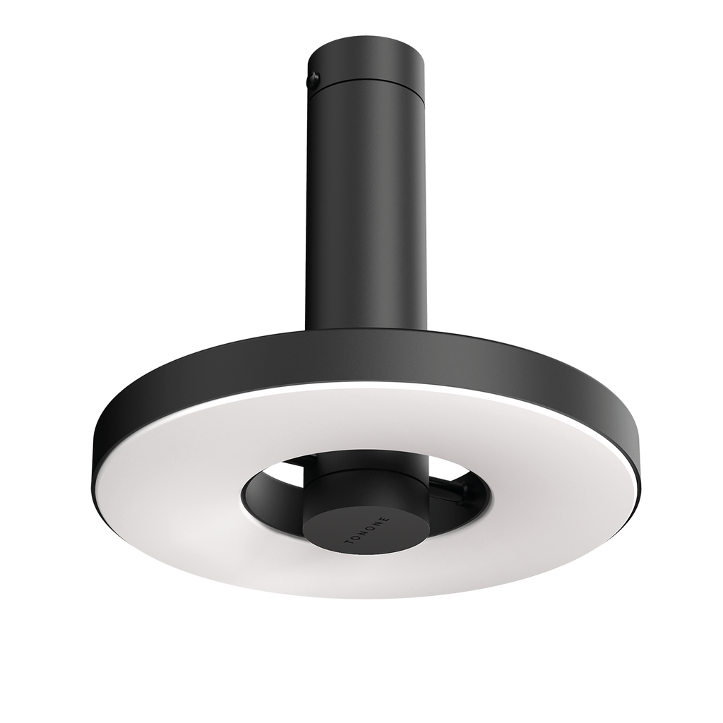 Tonone Beads Direct plafond- en wandlamp outside in de kleur smokey black.