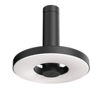 Tonone Beads Direct plafond- en wandlamp outside in de kleur smokey black.