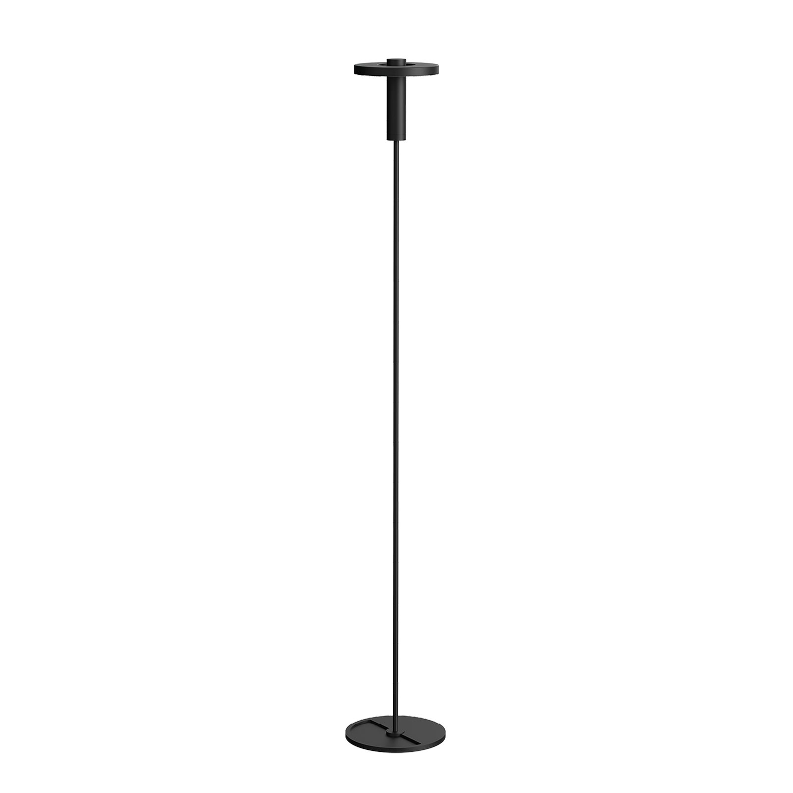 Tonone Beads Floor vloerlamp downlight in de kleur smokey black.
