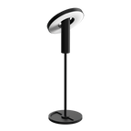 Foto van het verstellen van de Tonone Beads Table tafellamp downlight in de kleur smokey black.