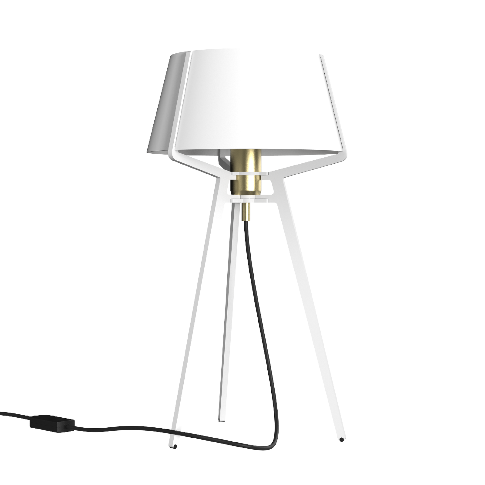 Tonone Bella Table tafellamp in de kleur Pure White.