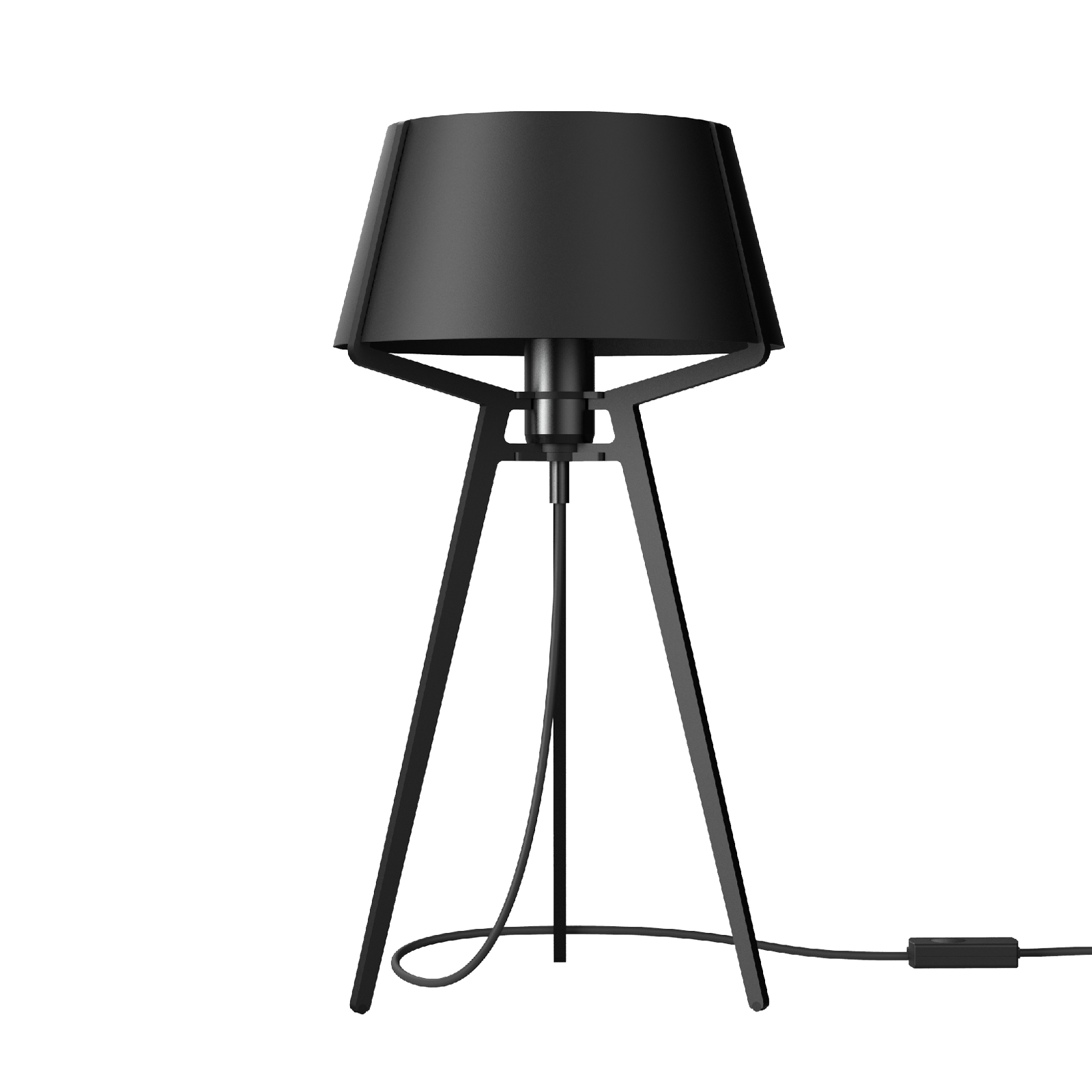 Tonone Bella Table tafellamp in de kleur Smokey Black.