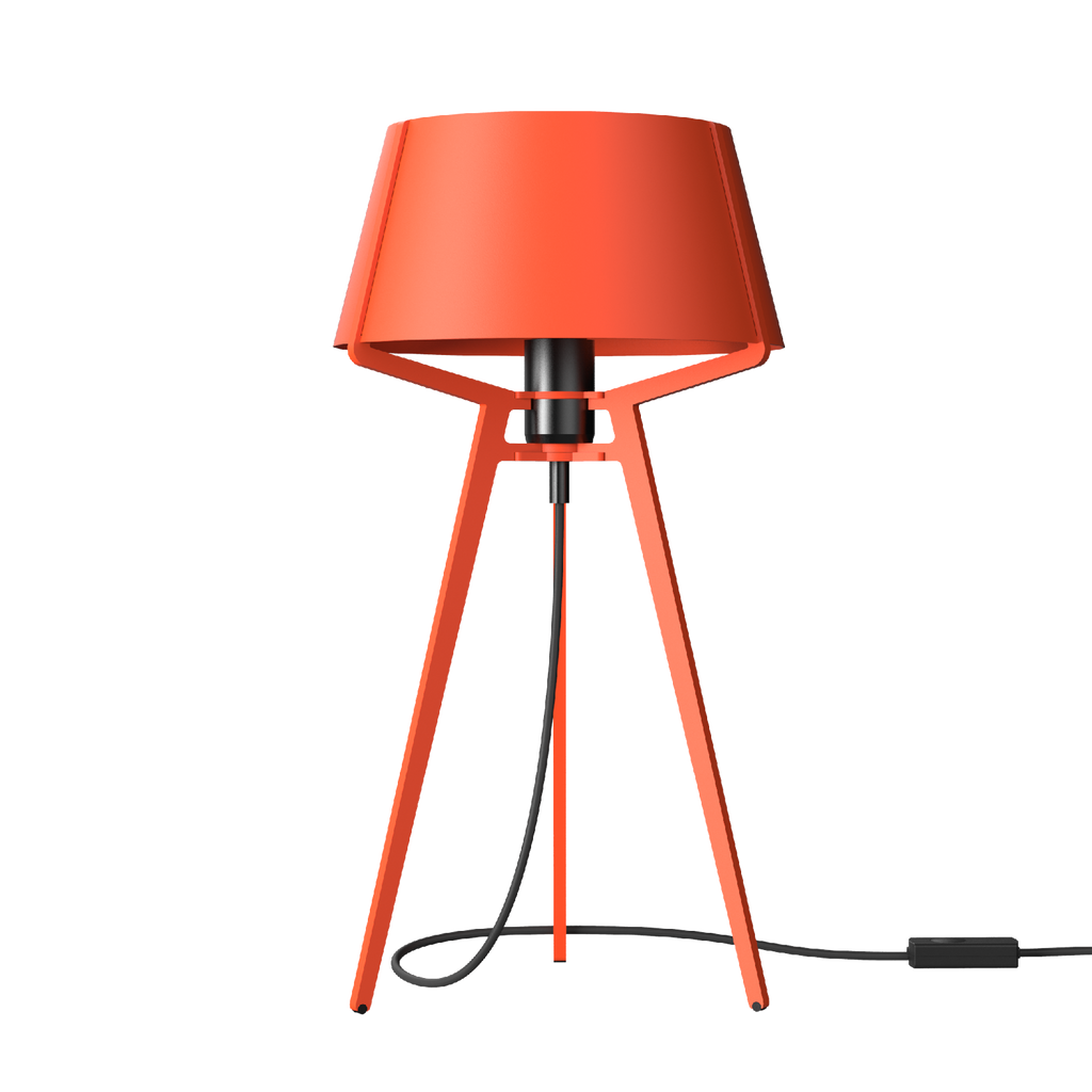 Tonone Bella Table tafellamp in de kleur Striking Orange.