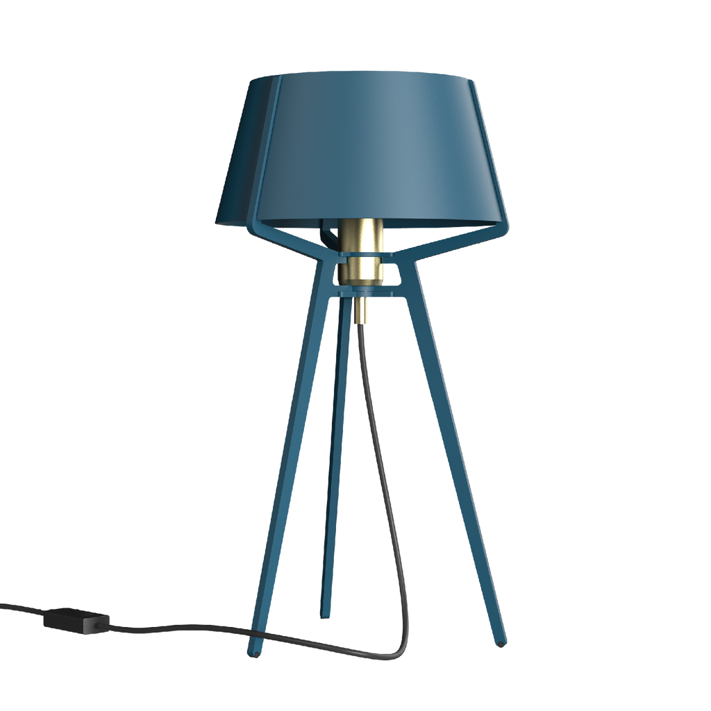Tonone Bella Table tafellamp in de kleur Thunder Blue.