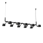 Tonone Bolt 10-Pack Pendant hanglamp in de kleur smokey black.