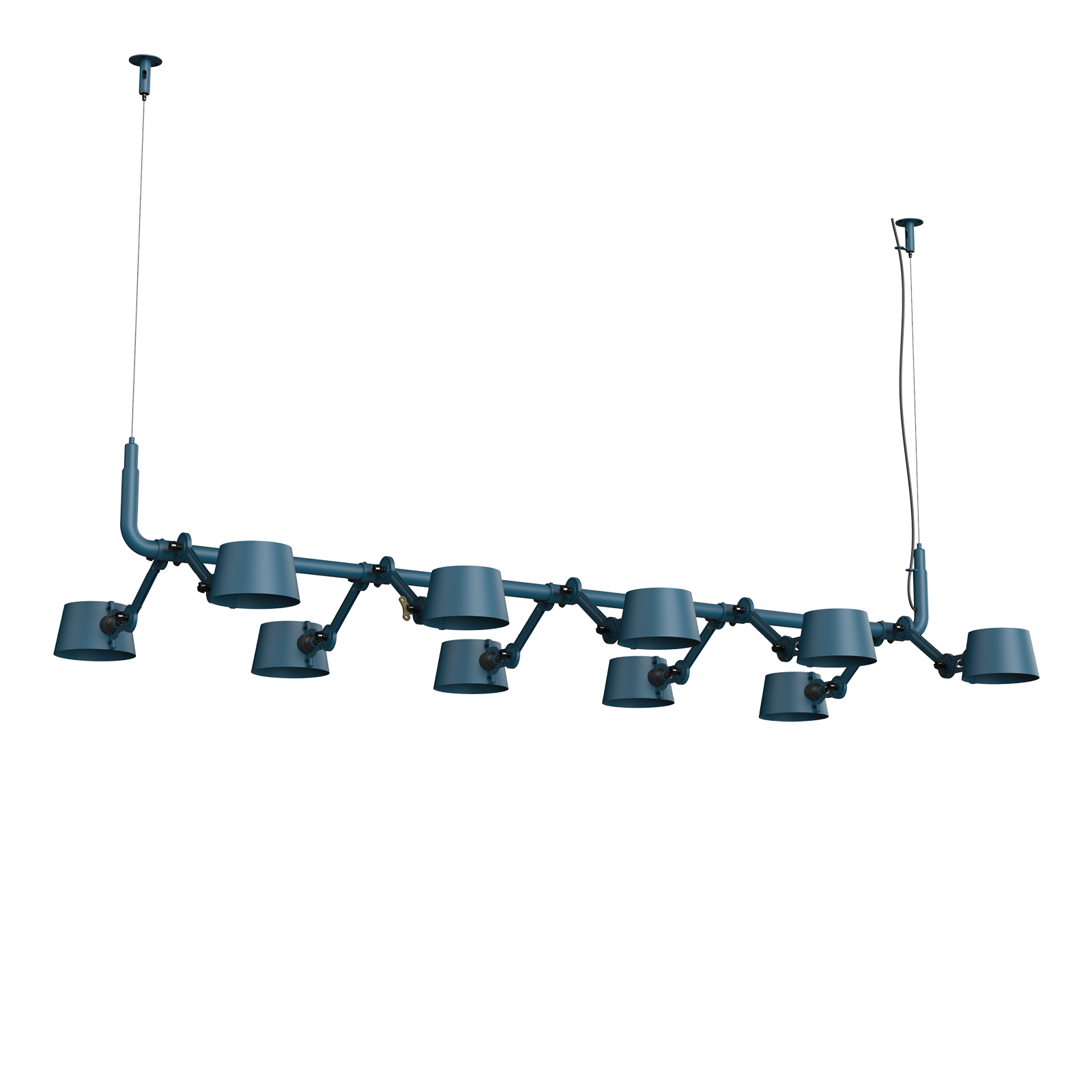 Tonone Bolt 10-Pack Pendant hanglamp in de kleur thunder blue.
