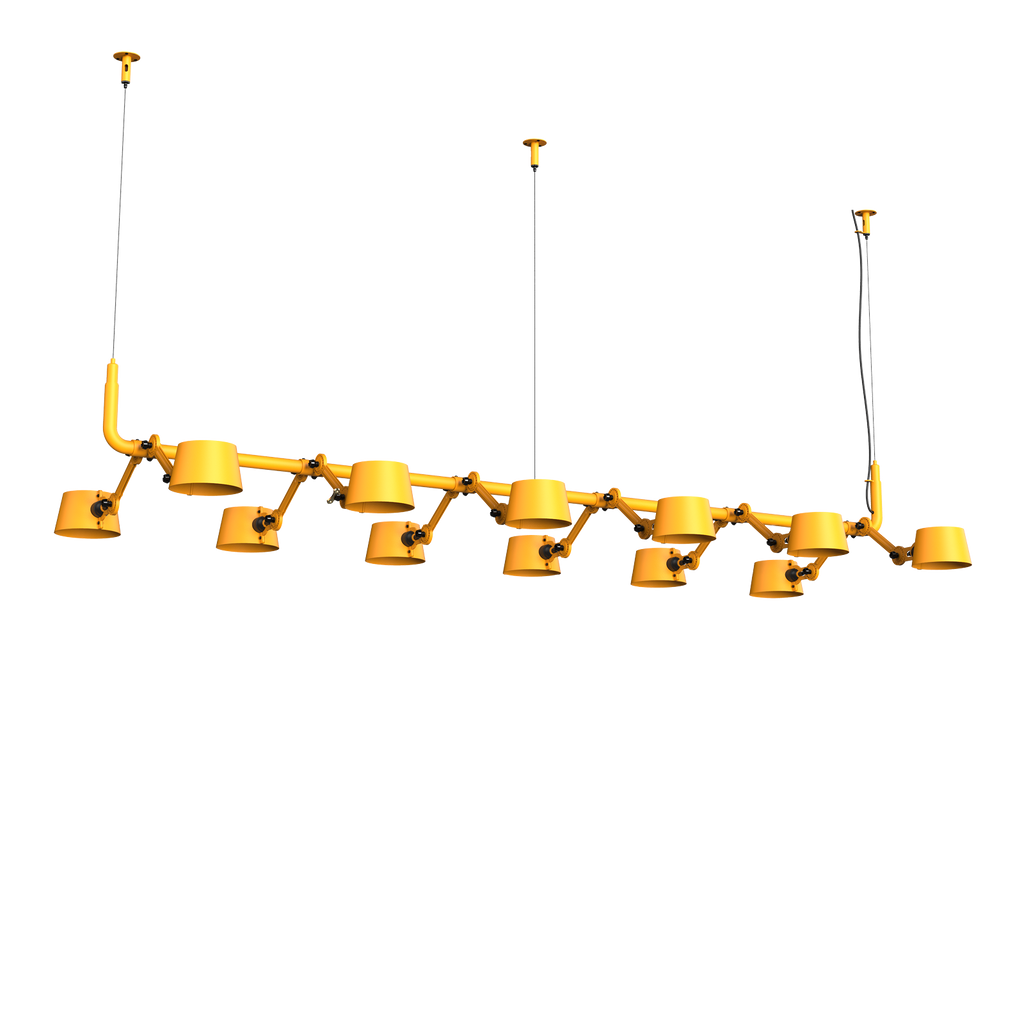Tonone Bolt 12-Pack Pendant hanglamp in de kleur sunny yellow.