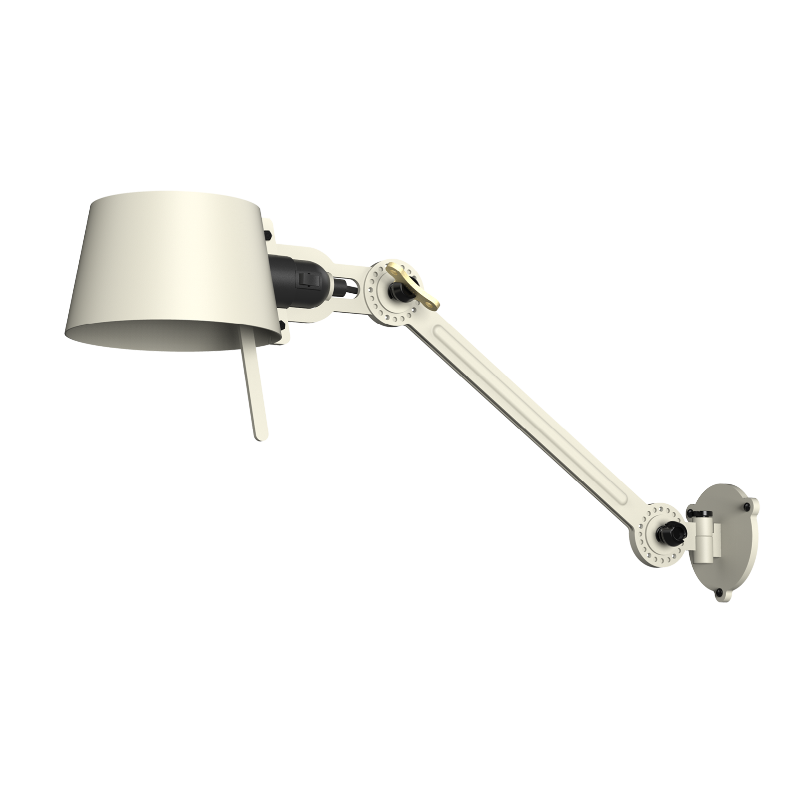 Tonone Bolt Bed Sidefit wandlamp in de kleur ash grey.