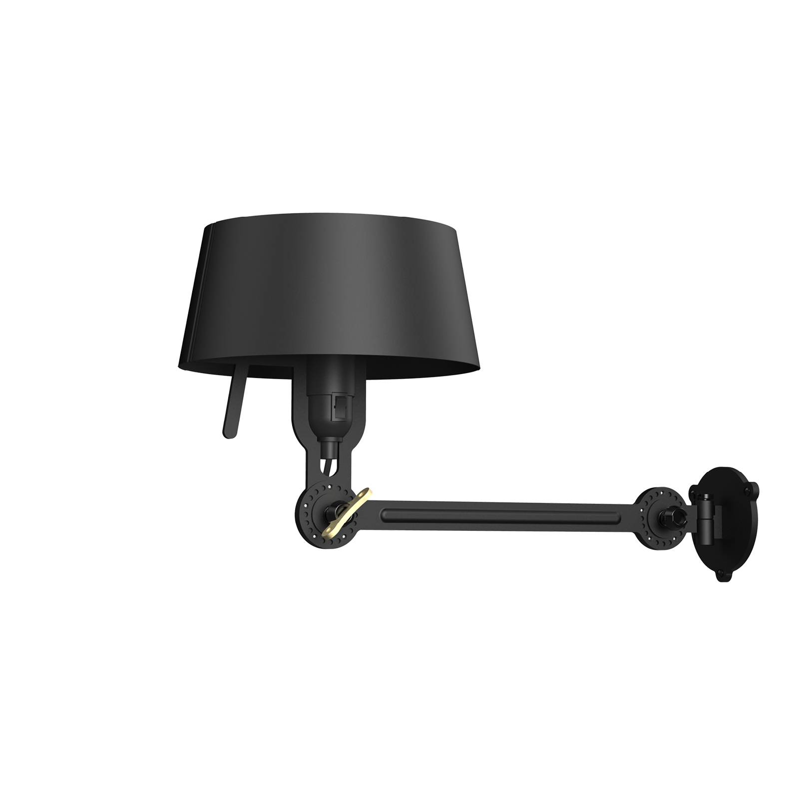 Tonone Bolt Bed Underfit wandlamp in de kleur smokey black.
