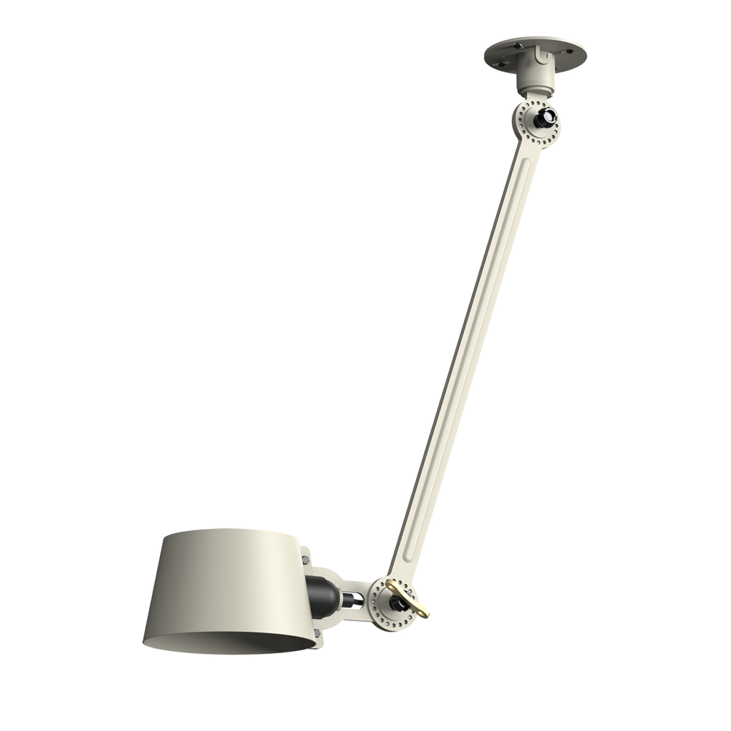 Tonone Bolt Ceiling 1 arm Sidefit plafondlamp in de kleur ash grey.