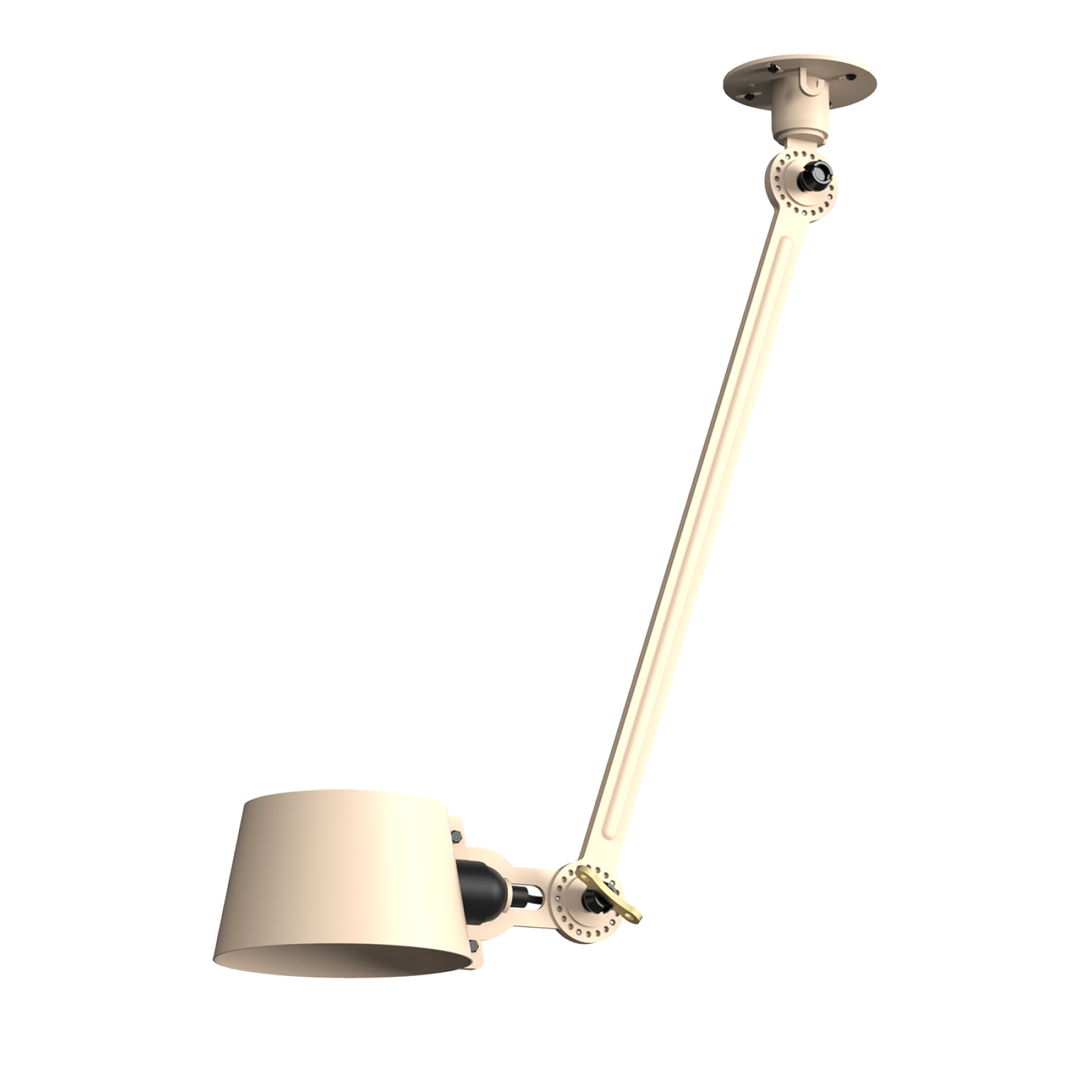 Tonone Bolt Ceiling 1 arm Sidefit plafondlamp in de kleur lightning white.