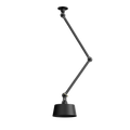 Tonone Bolt Ceiling 2 arm Underfit plafondlamp in de kleur smokey black.