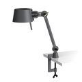 Tonone Bolt Desk 1 arm clamp small bureaulamp in de kleur midnight grey.