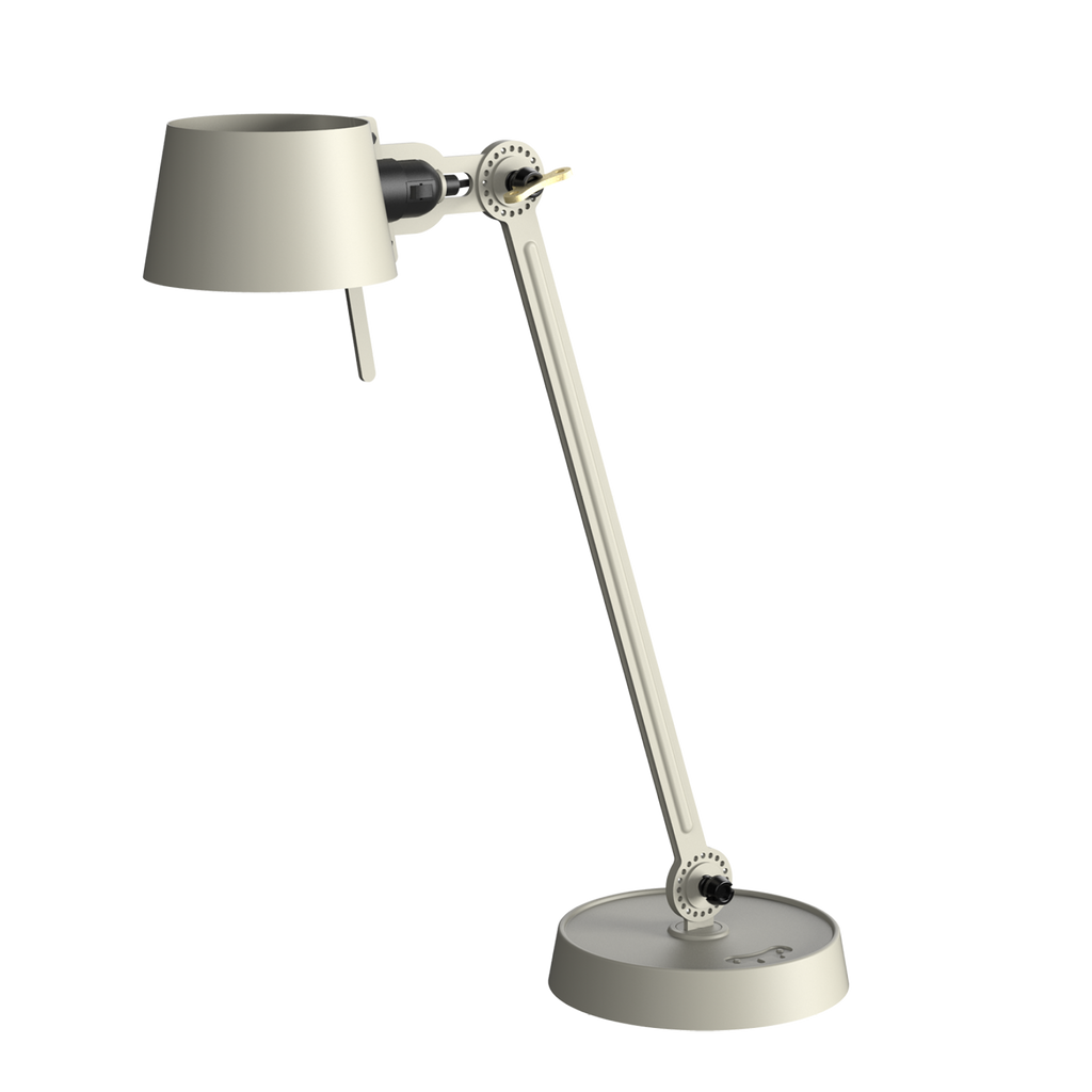 Tonone Bolt Desk 1 arm foot bureaulamp in de kleur ash grey.