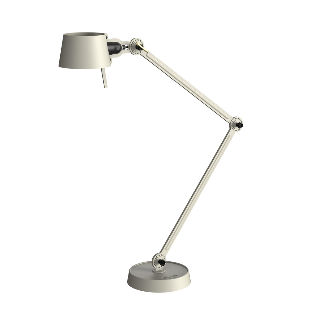 Tonone Bolt Desk 2 arm foot bureaulamp in de kleur ash grey.