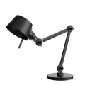Tonone Bolt Desk 2 arm foot small bureaulamp in de kleur smokey black.